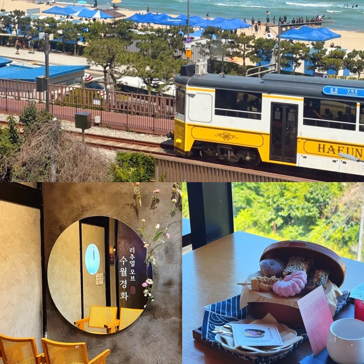 부산 송정 오션뷰 카페 수월경화 대표 이미지
