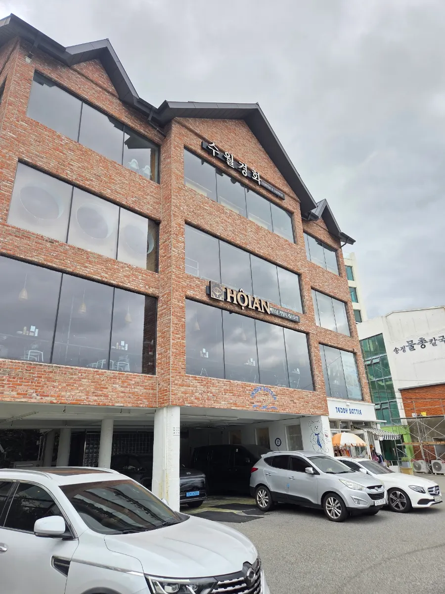Visiting Suwolgyeonghwa café in Busan