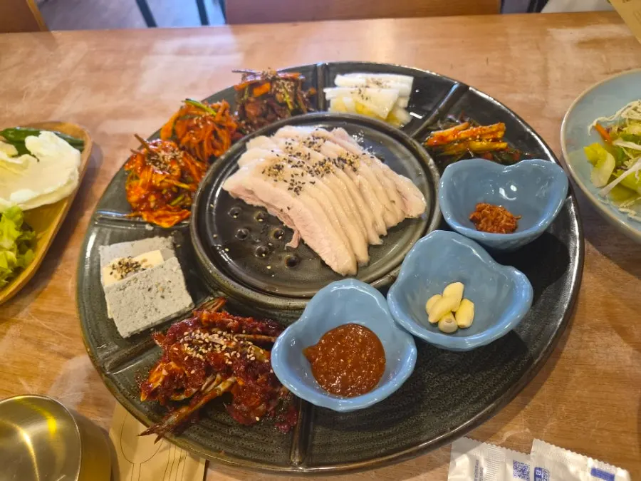 대파 올린 오징어볶음