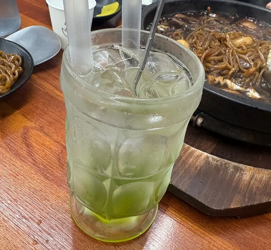 Green grape ade received for a receipt review