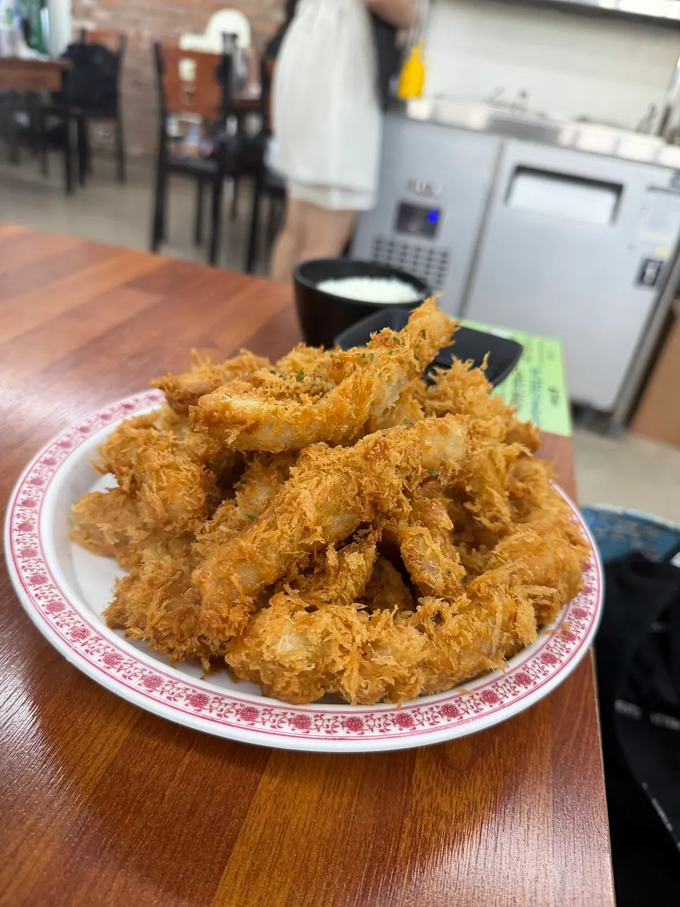바삭한 크런치 탕수육 클로즈업