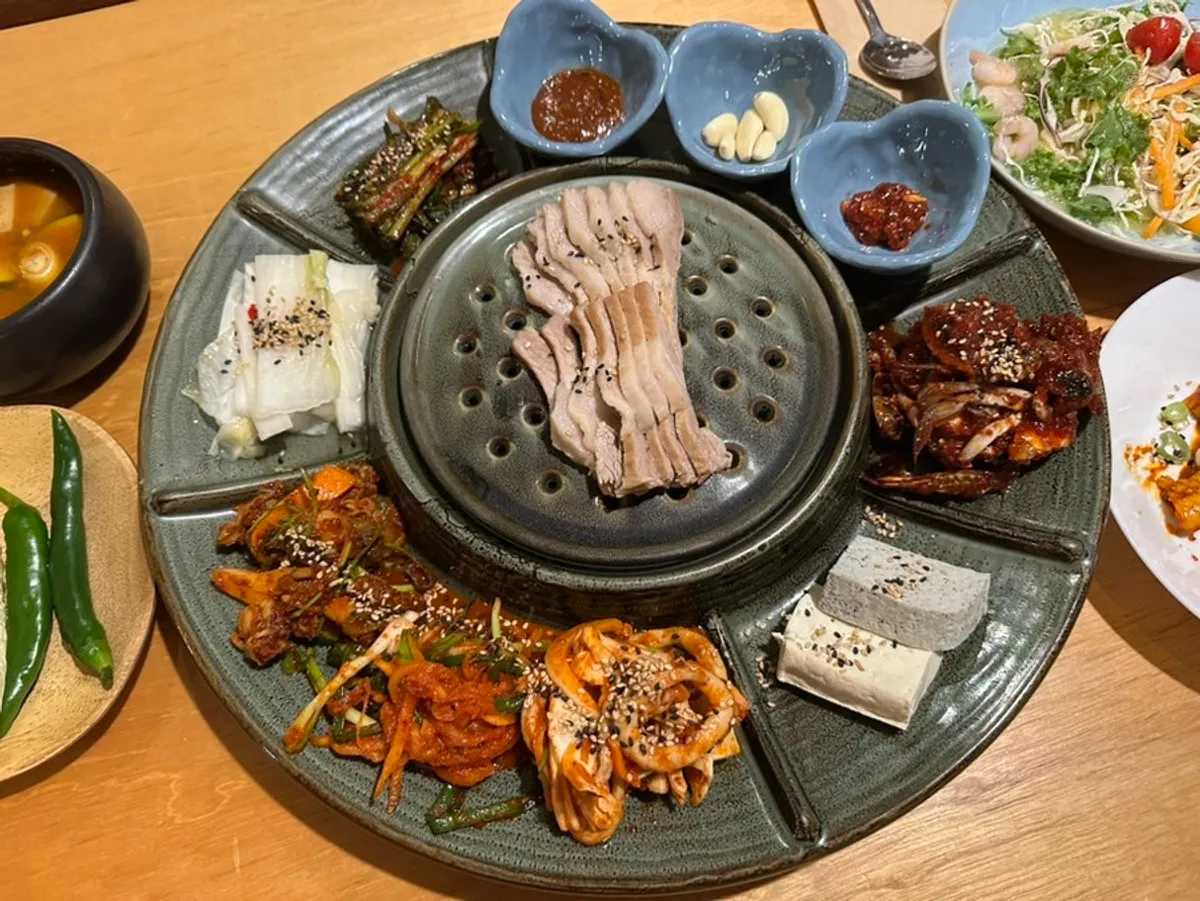 송정옥 송정본점 전복솥밥 한상 대표 사진
