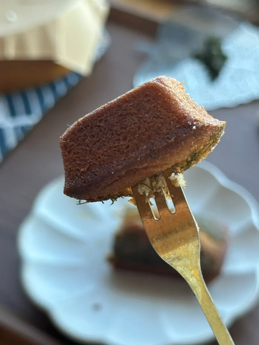 Injeolmi skewer coated with brown rice crunch