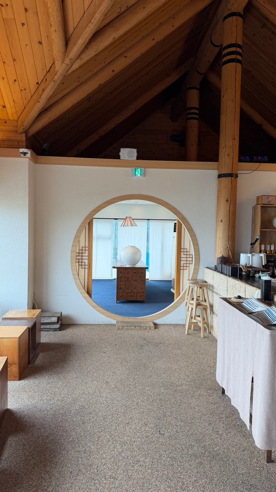 Interior view of the Blue Ribbon-awarded café
