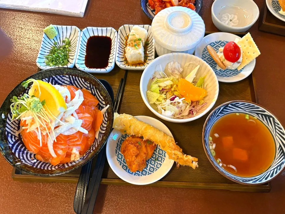Instructions on how to enjoy the meal