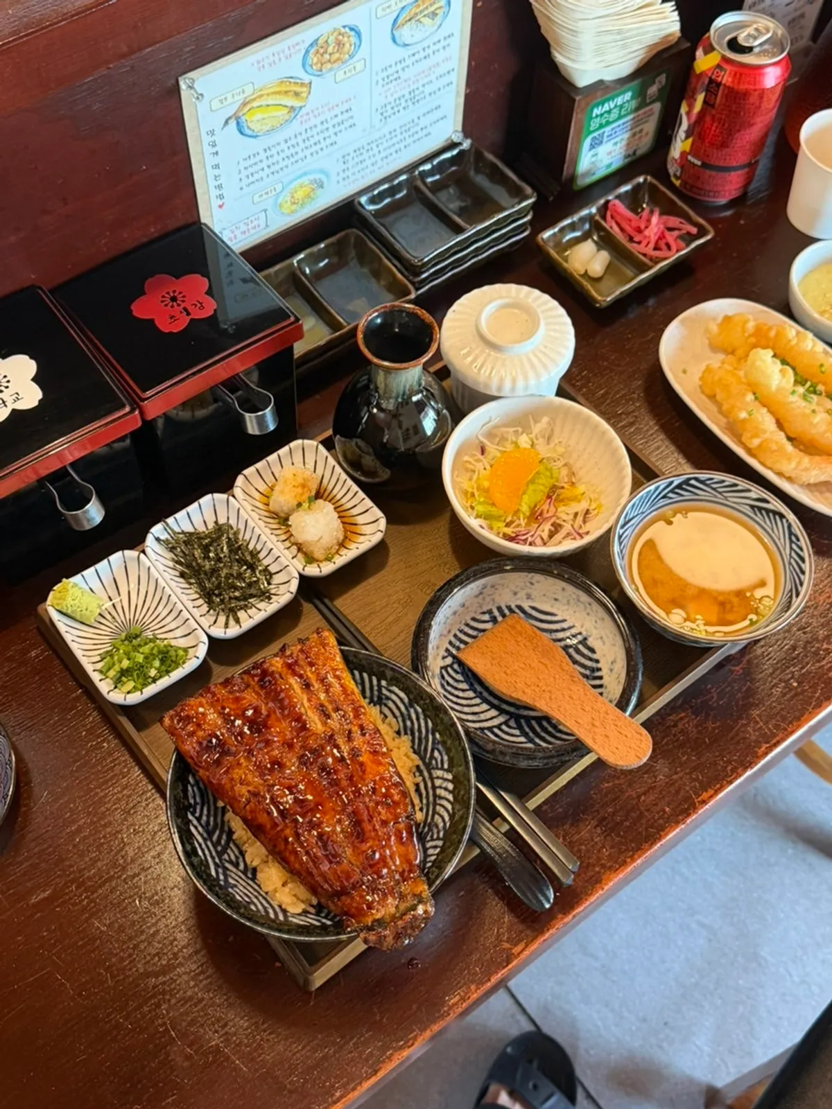 Yuok's jumbo unaju eel rice bowl set