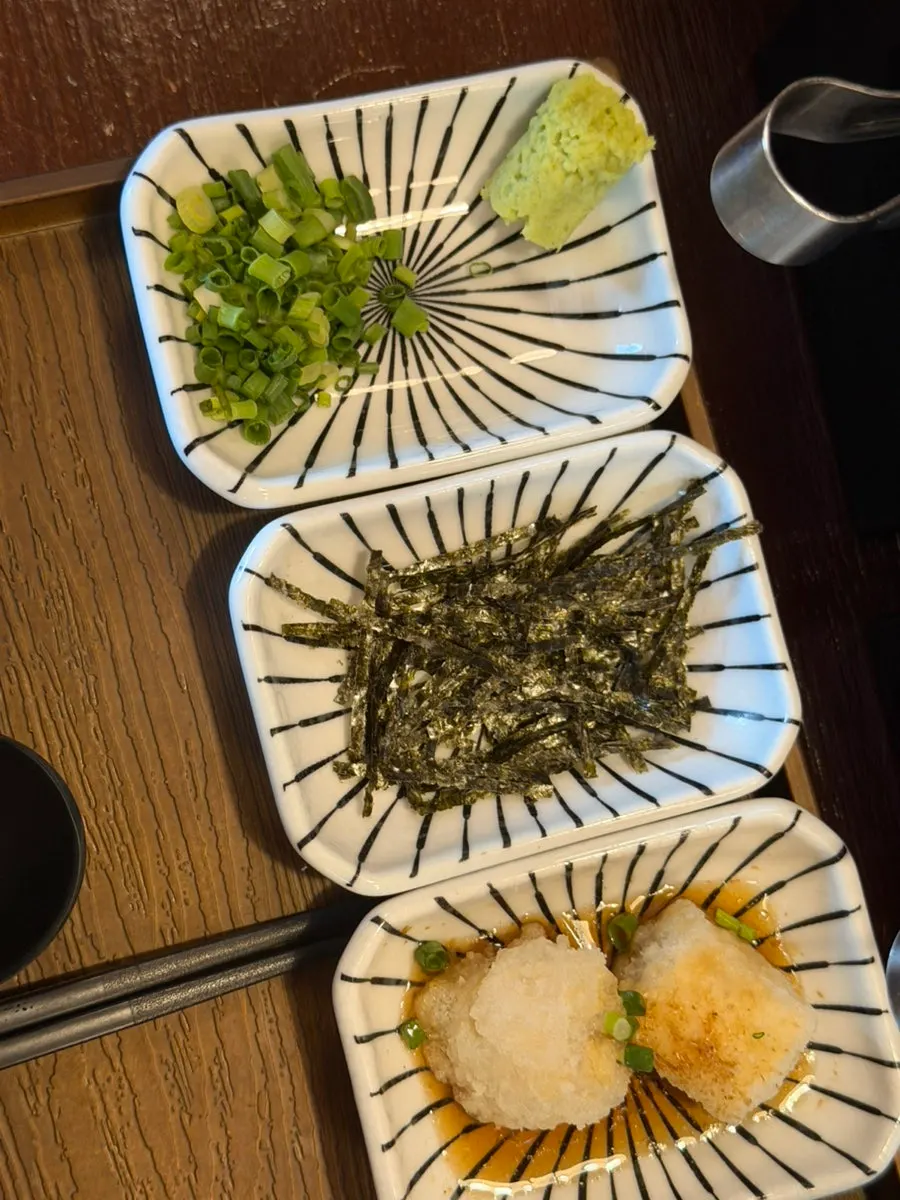 Green tea for ochazuke and side dishes