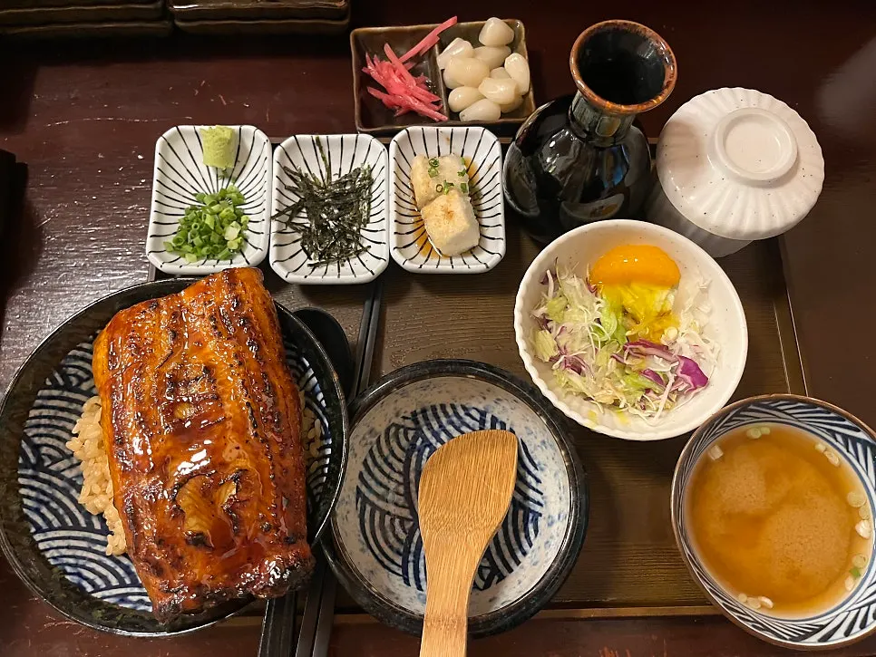 Jumbo Unaju and Saba Ochazuke sets