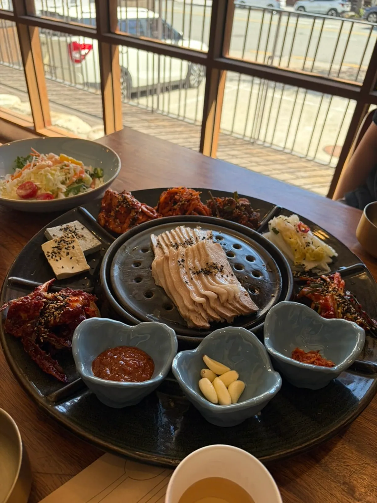 송정옥 전복솥밥 한상 2인분 푸짐한 상차림