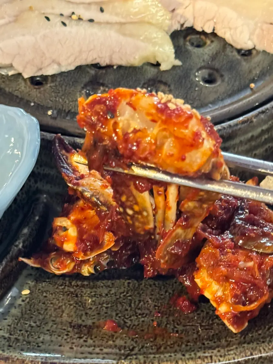 Doenjang stew served in a clay jar