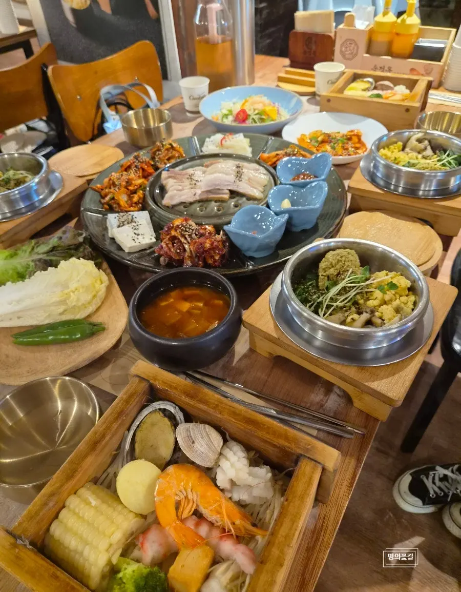 오분도미 밥 짓기 안내문