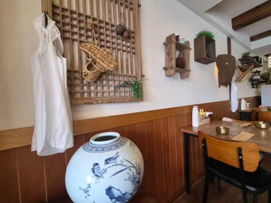Decoración de detalles en Songjeongok