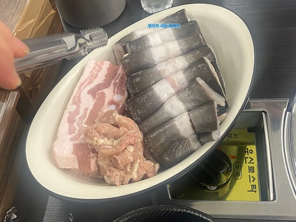 Freshly refilled and grilled freshwater eel