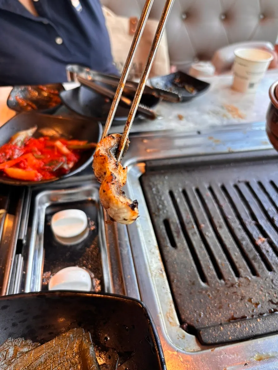 Thick, well-grilled refill eel