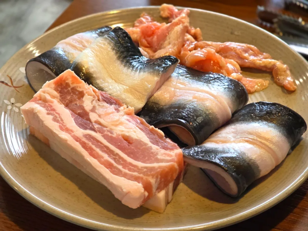 Eel on the grill at Songnim Bok Jangeo Sadong Branch