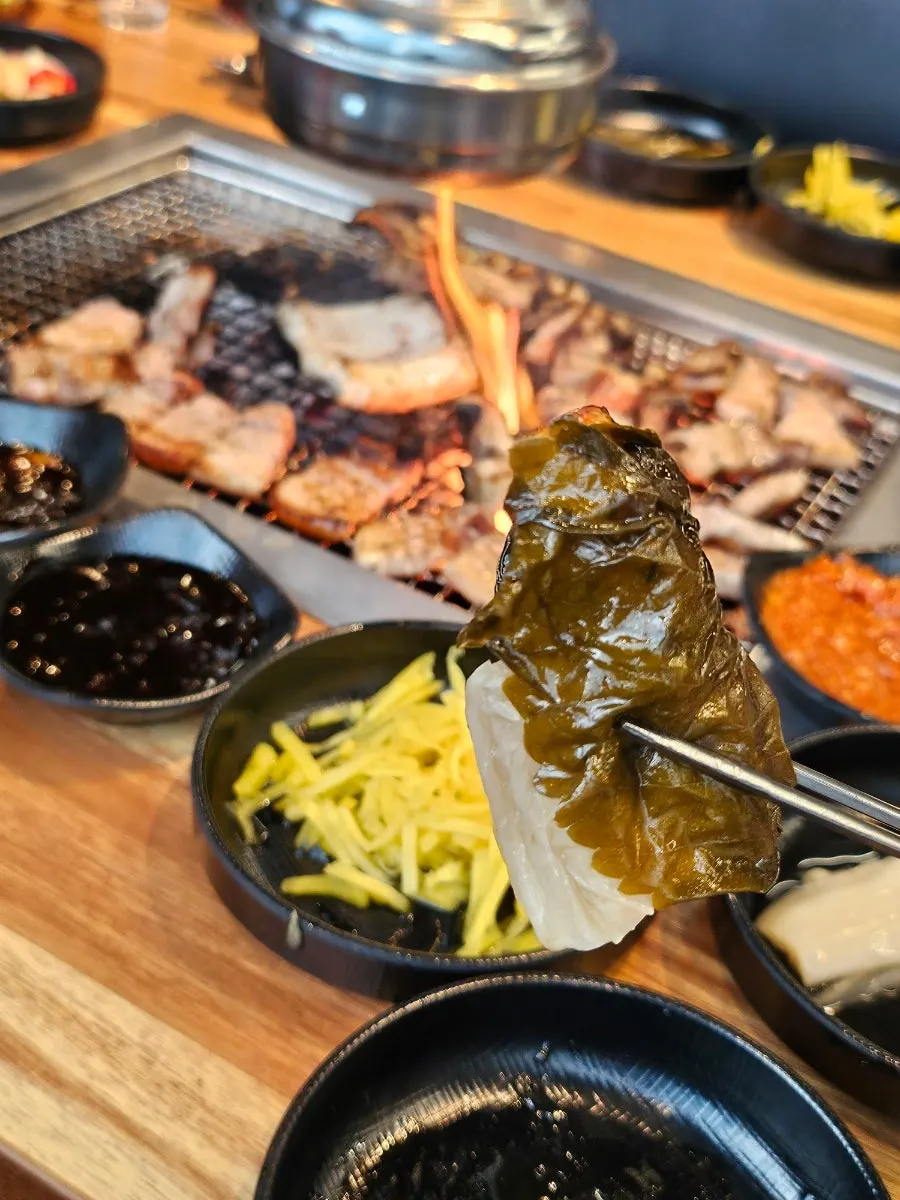 장어와 생강 곁들임