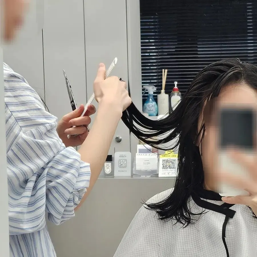 Cover image of the Songpa Helio City hair salon cut review