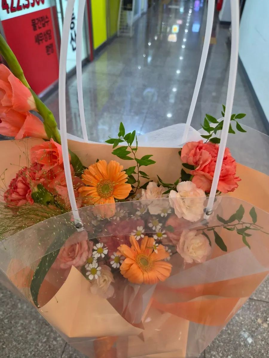 Pastel autumn bouquet color palette