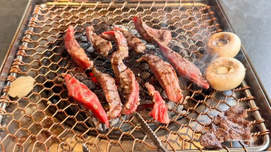 Seonghwa sirloin grilled to a tender finish