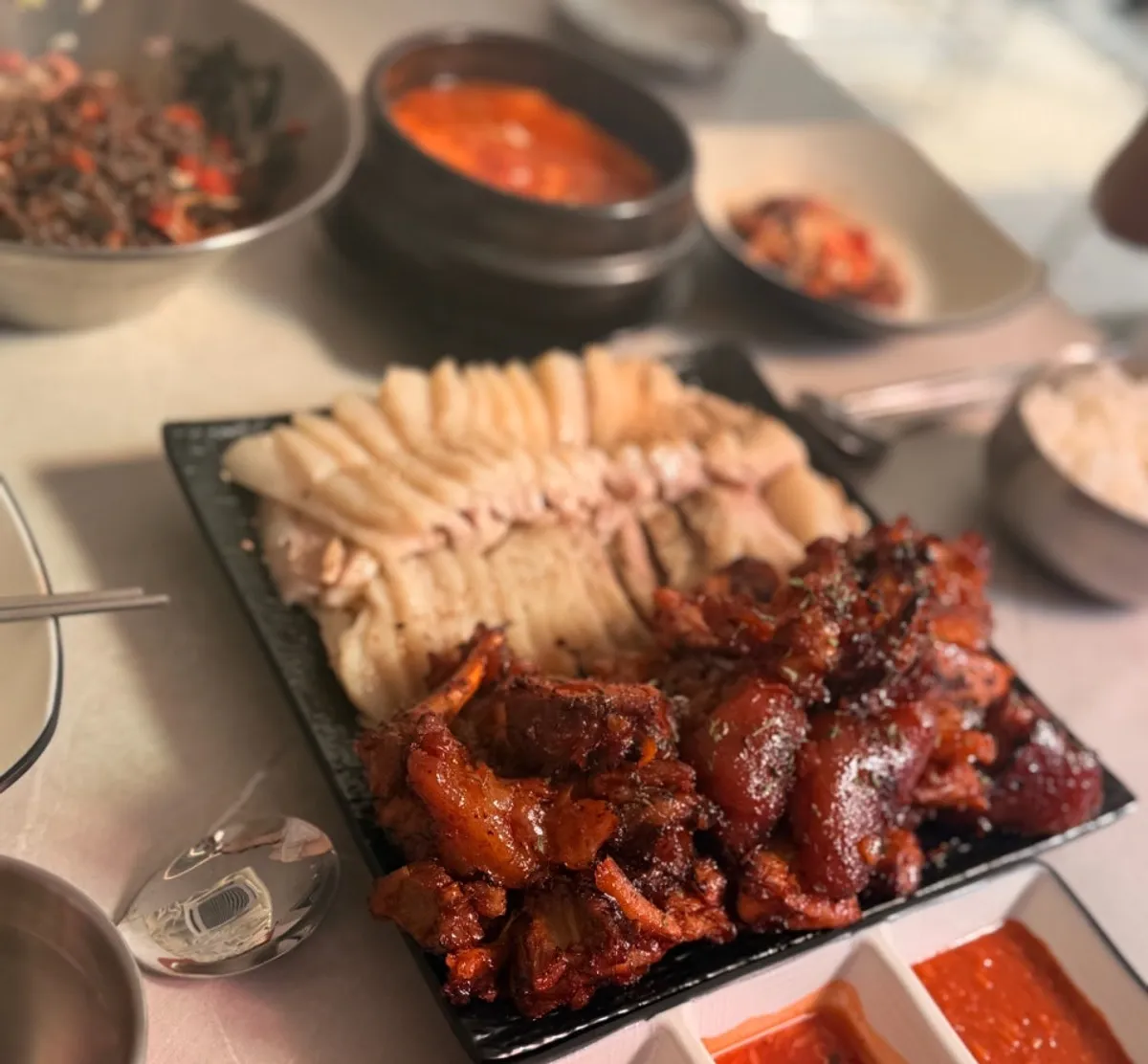 Narae Jokbal Songpa Direct Branch Bobul Set spread