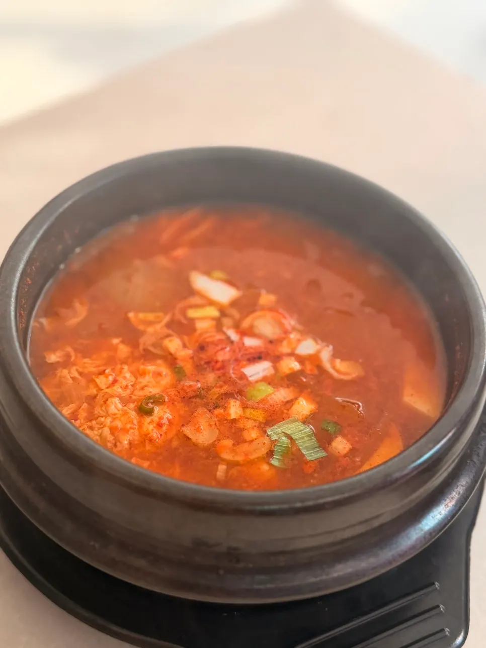 Sundubu-jjigae included in the Bobul Set