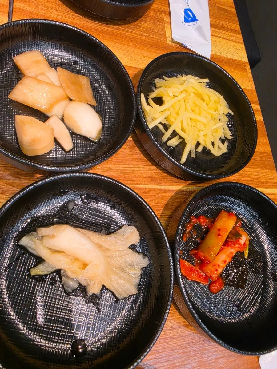 Plate of prepped freshwater eel brought back to the table