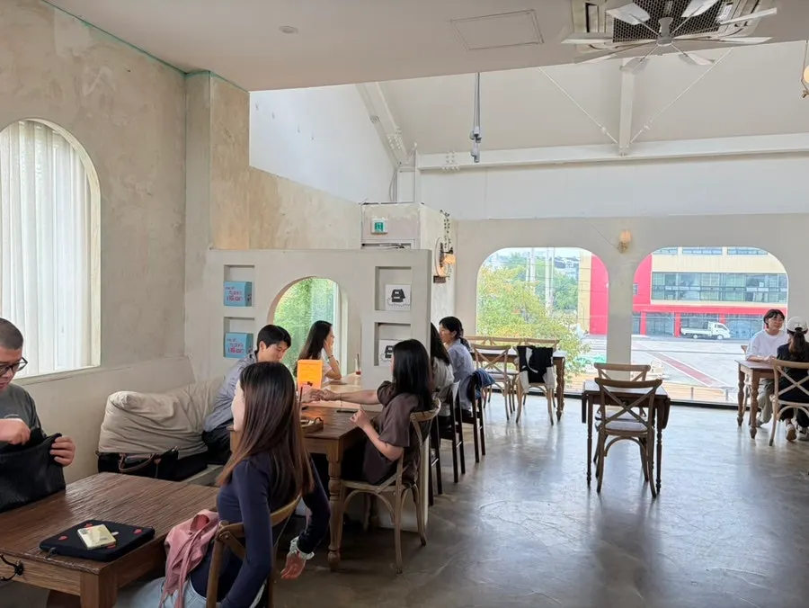 Cozy, calm space on the first floor of the main building