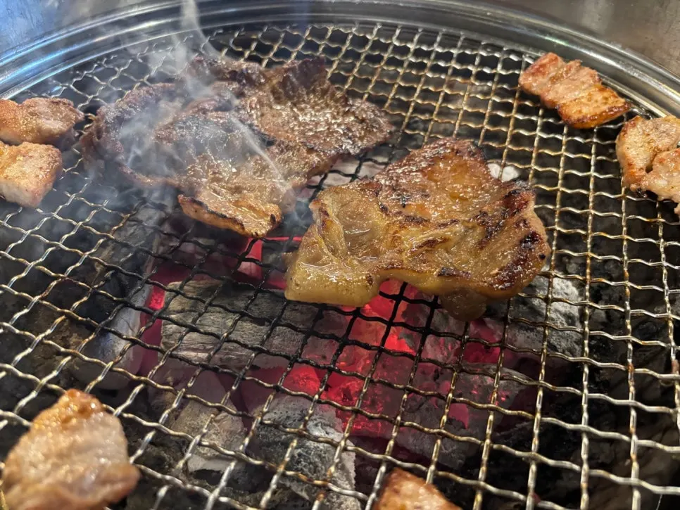 Photo after the explanation of Pyeongtaek pear-marinated pork ribs
