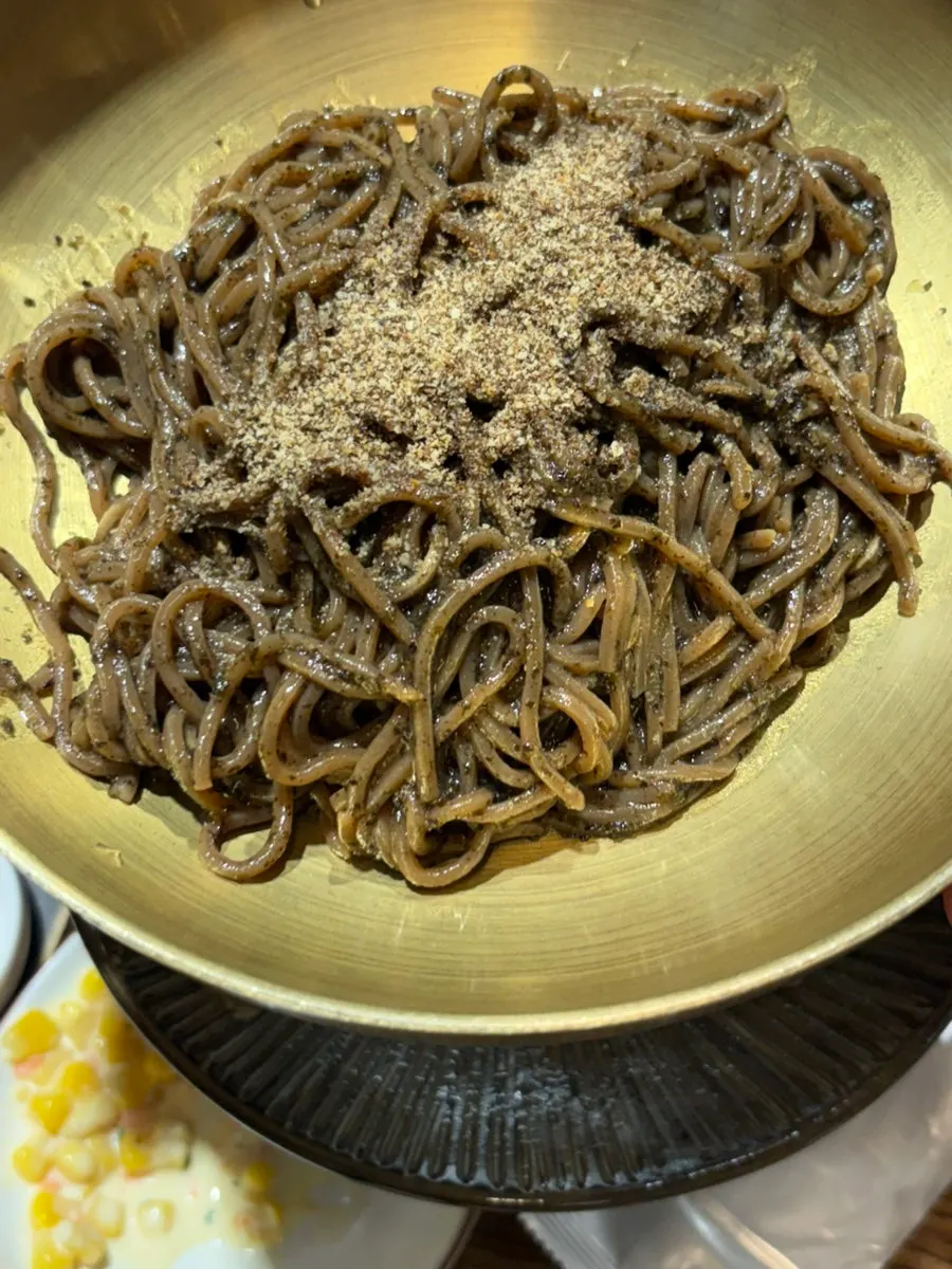 收尾餐点奶奶苏子荞麦面清淡口味