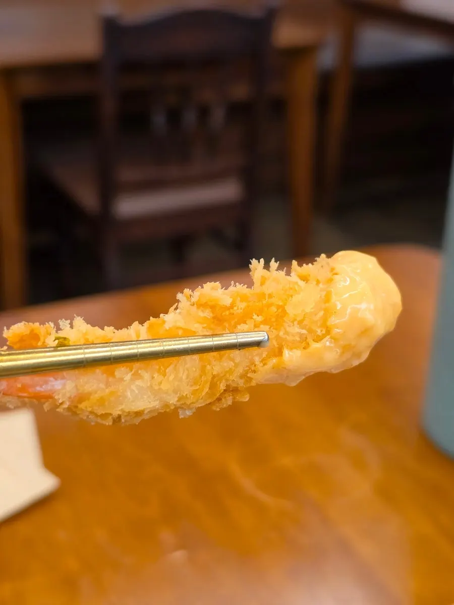 Plate of fried shrimp with homemade sauce