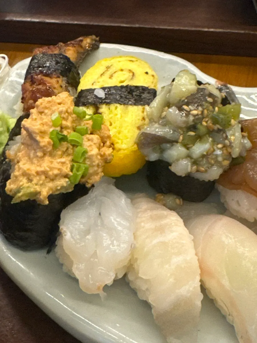 숙성일점 극상 12pc 초밥 접시