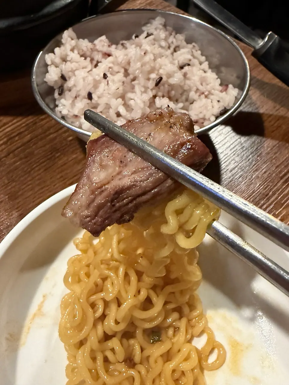 노릇하게 구운 통갈매기살