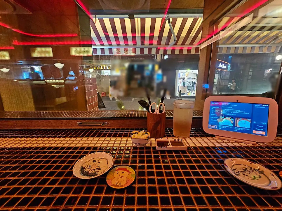 Window table at Soottori, good for two people