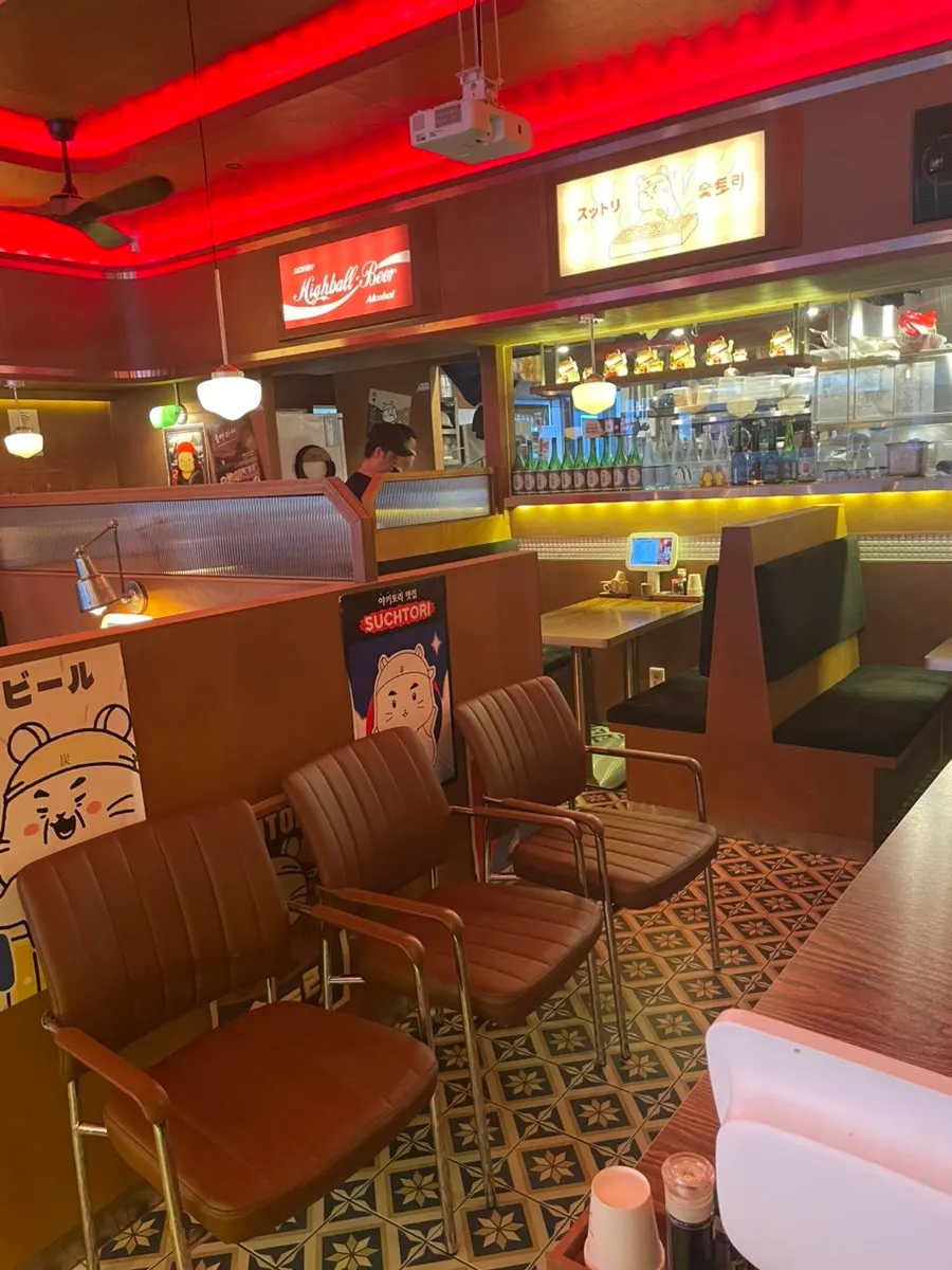 삼산 술집 숯토리 건물 앞 골목