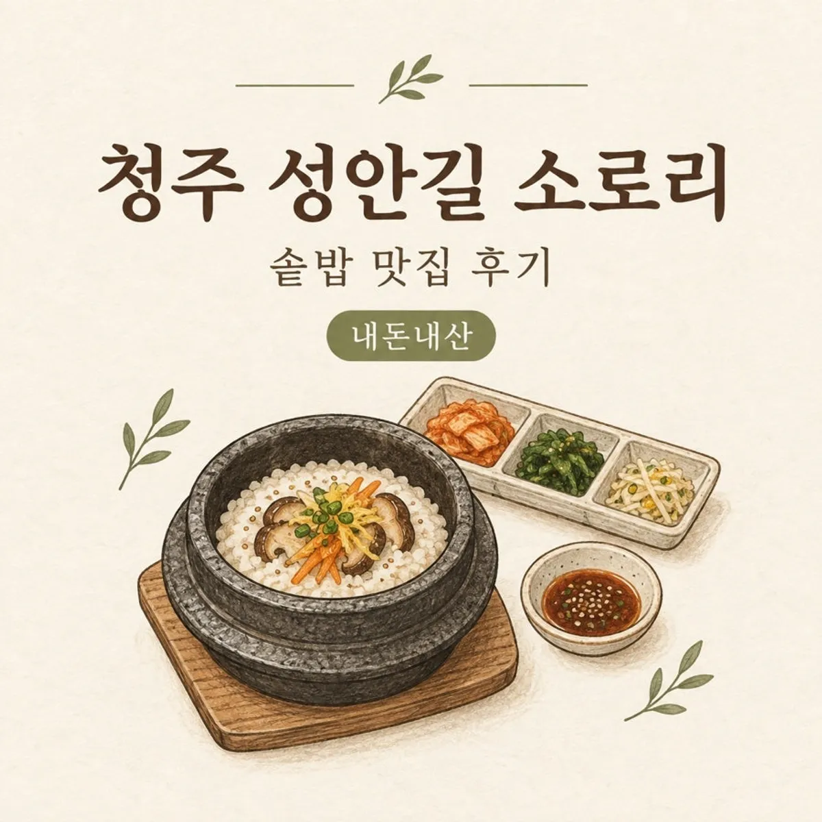 Sorori Cheongju Main Branch, a pot rice restaurant on Cheongju's Seongan-gil