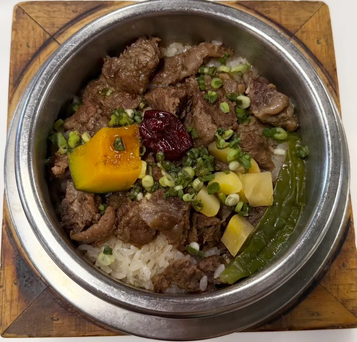 소로리 대표메뉴 갈비솥밥 한 상