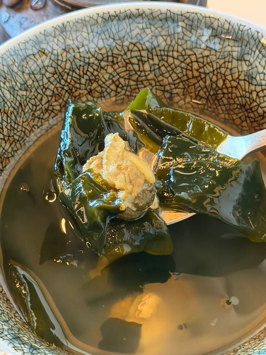 Close-up of beef rib pot rice with sweet pumpkin