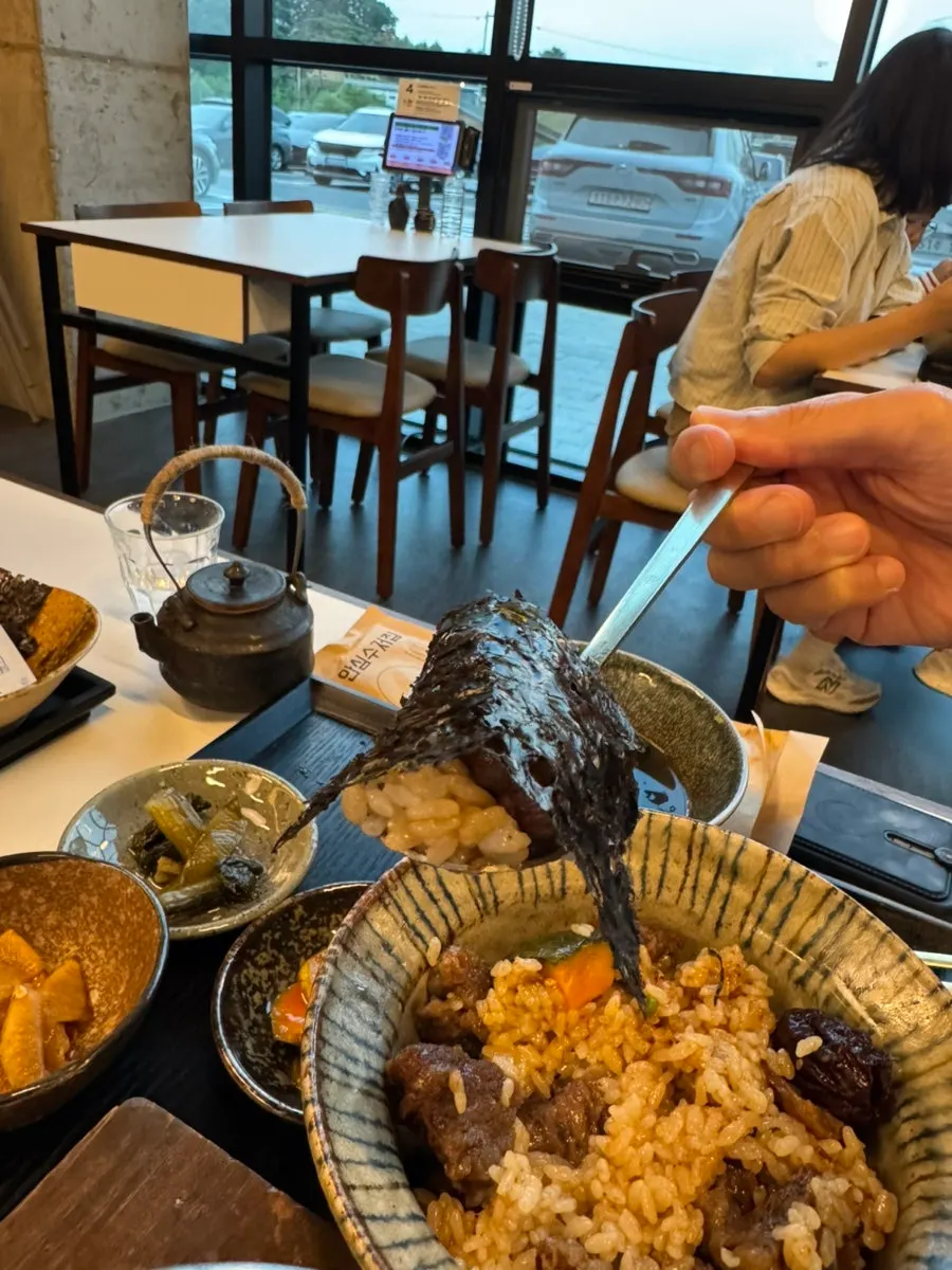 A tender piece of beef short rib