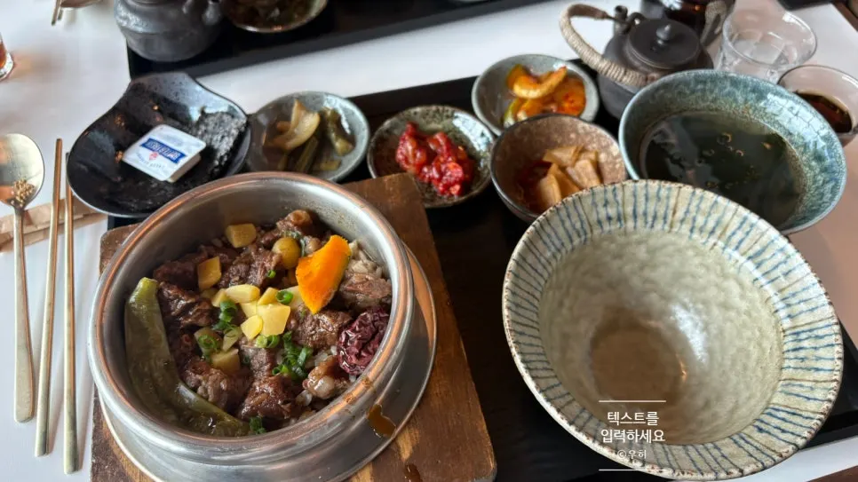 No-wait weekday beef rib pot rice in Cheongju: Sorori Sotbap Gagyeong