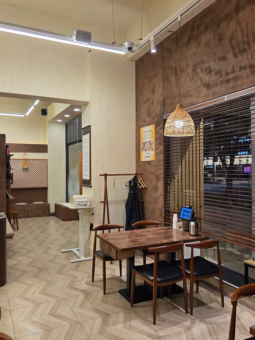 Interior of Sosa Myeonok's Korean dining room