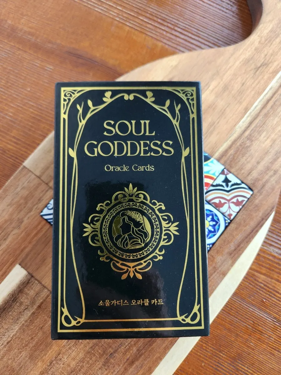 Goddess oracle card message card