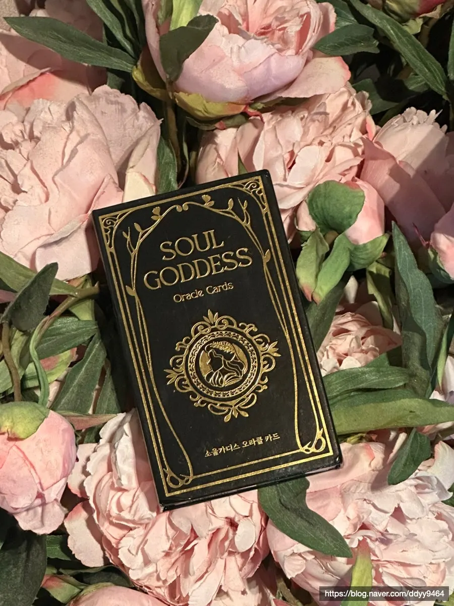 Oracle cards with printed messages