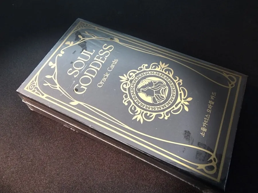 SoulGoddess Oracle Cards black case