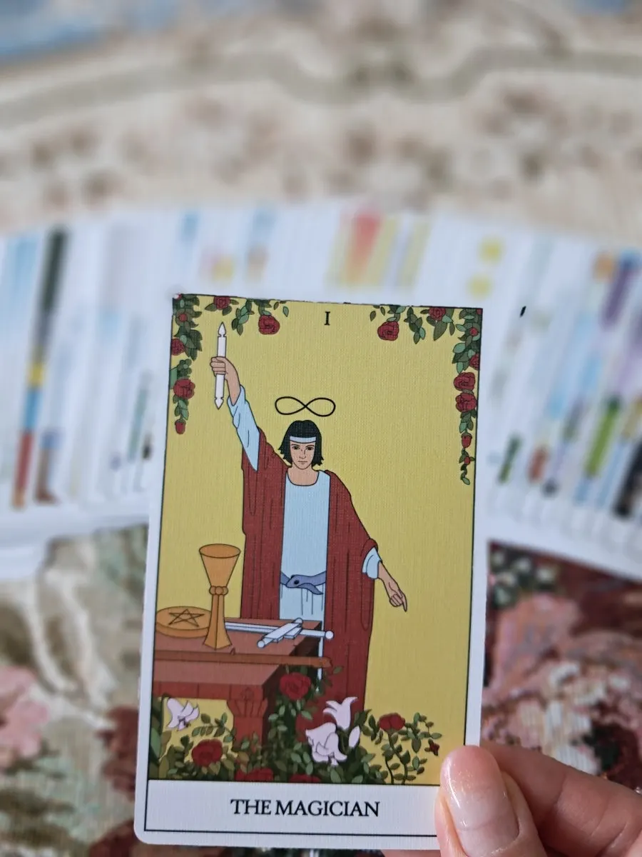 A tarot beginner's first Soul Weight Tarot Cards reading and smooth spread