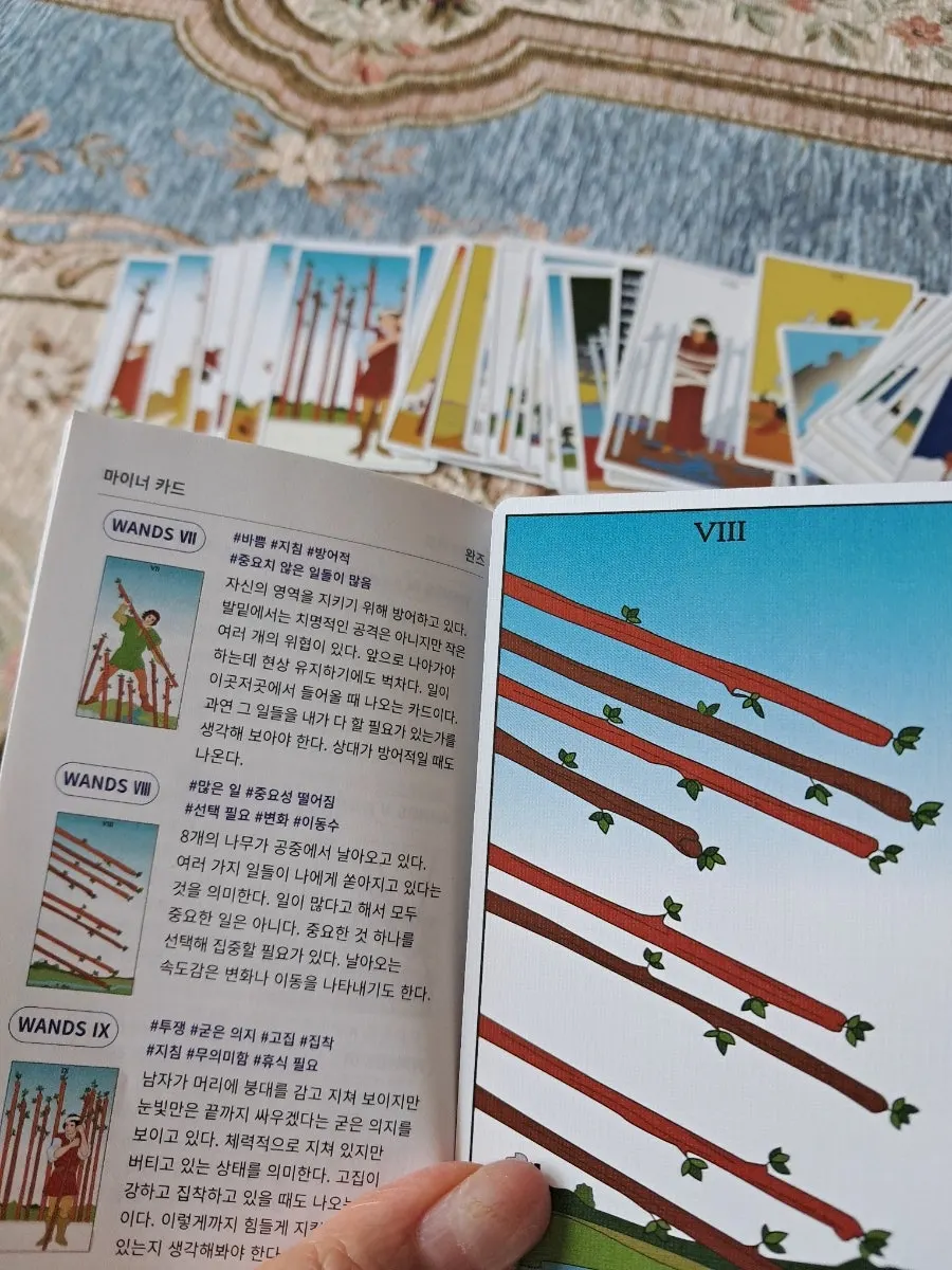 A tarot beginner's first Soul Weight Tarot Cards reading and smooth spread