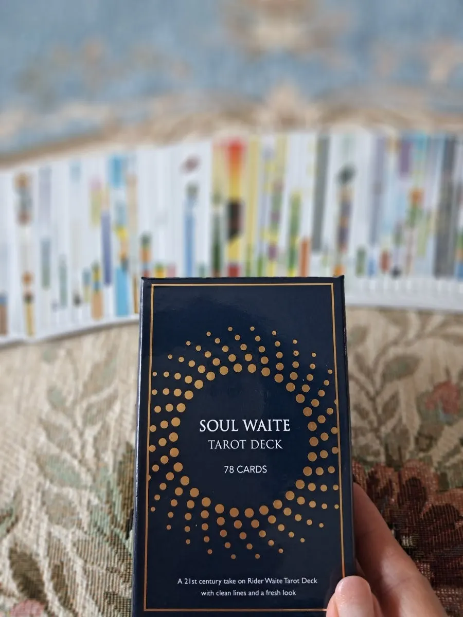 A tarot beginner's first Soul Weight Tarot Cards reading and smooth spread