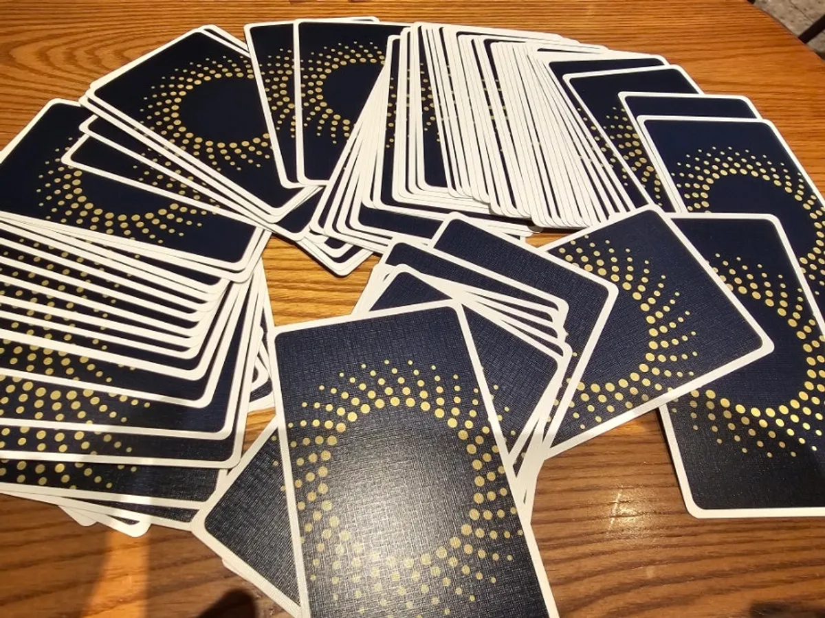 Major and Minor Arcana card composition