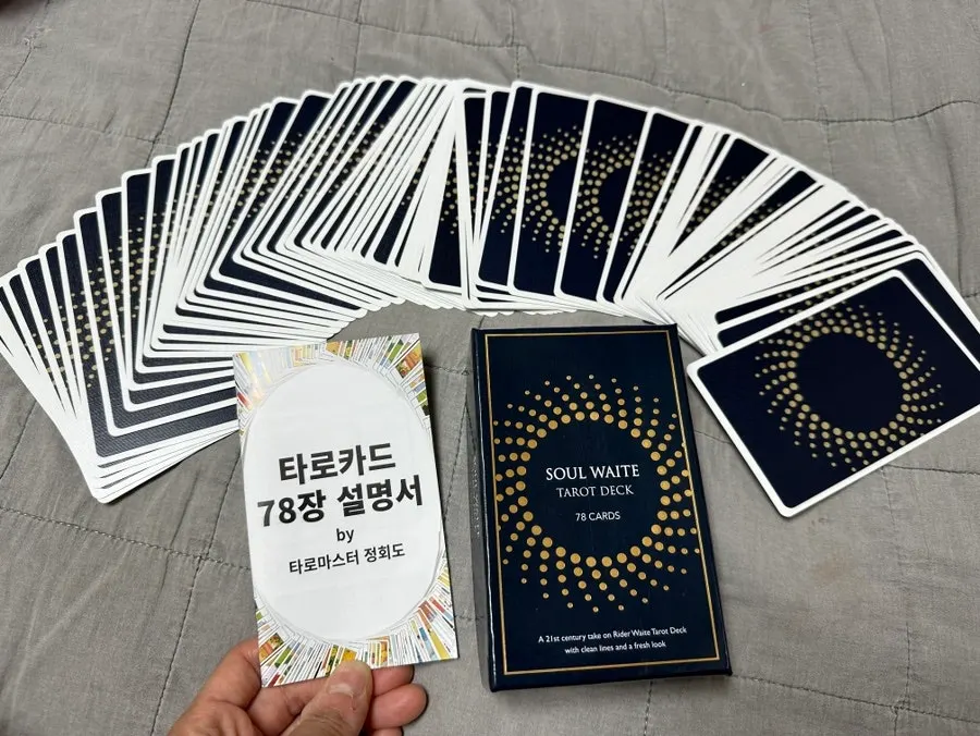 Tarot card material and contents