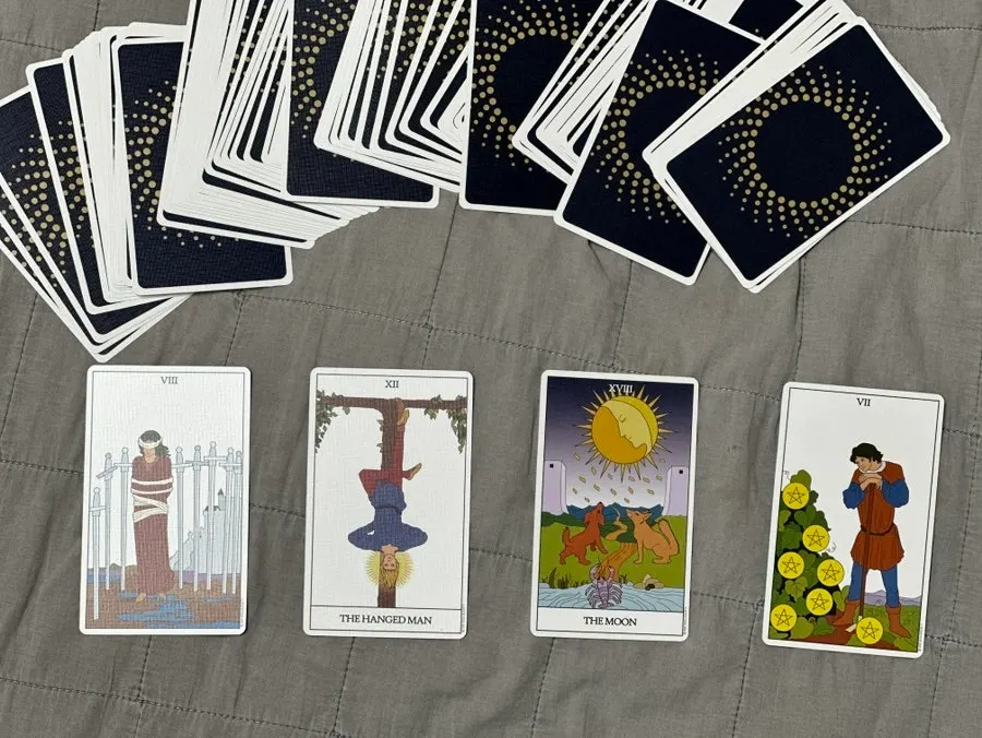 Beginner self-study tarot process