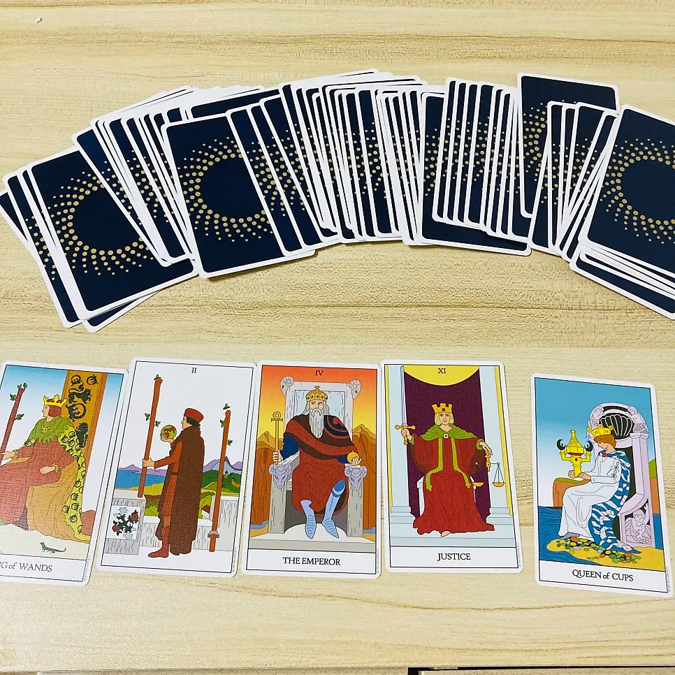 Tarot cards drawn personally